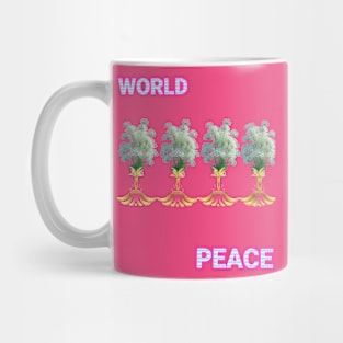 world peace art Designs. Mug